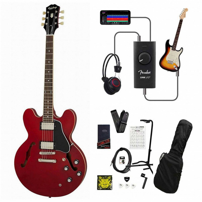 Epiphone / Inspired by Gibson ES-335 Cherry (CH) 録音＆セッション