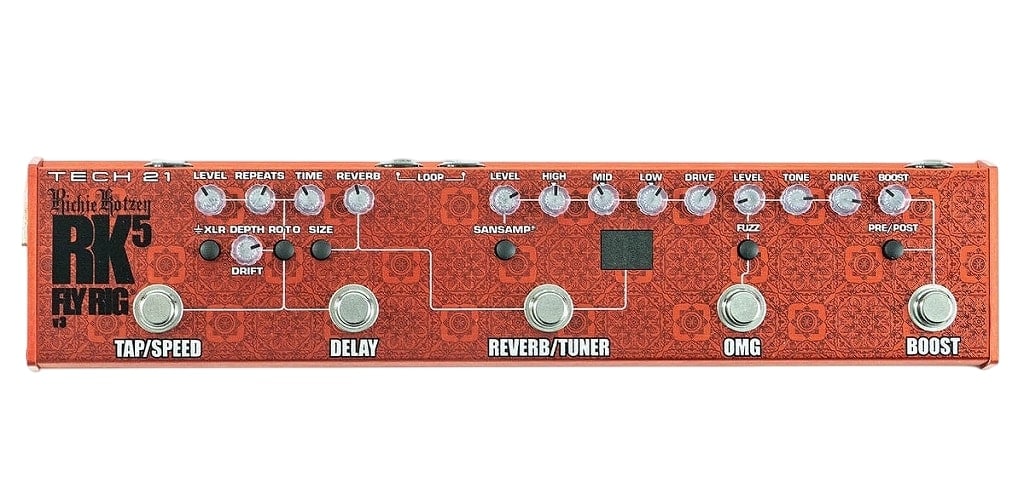 TECH21 / RK5 FLY RIG V3 Richie Kotzen Signature Model リッチー