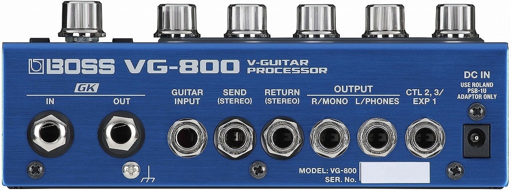 BOSS / VG-800 V-Guitar Processor + GK-5Bピックアップ(ベース用) +