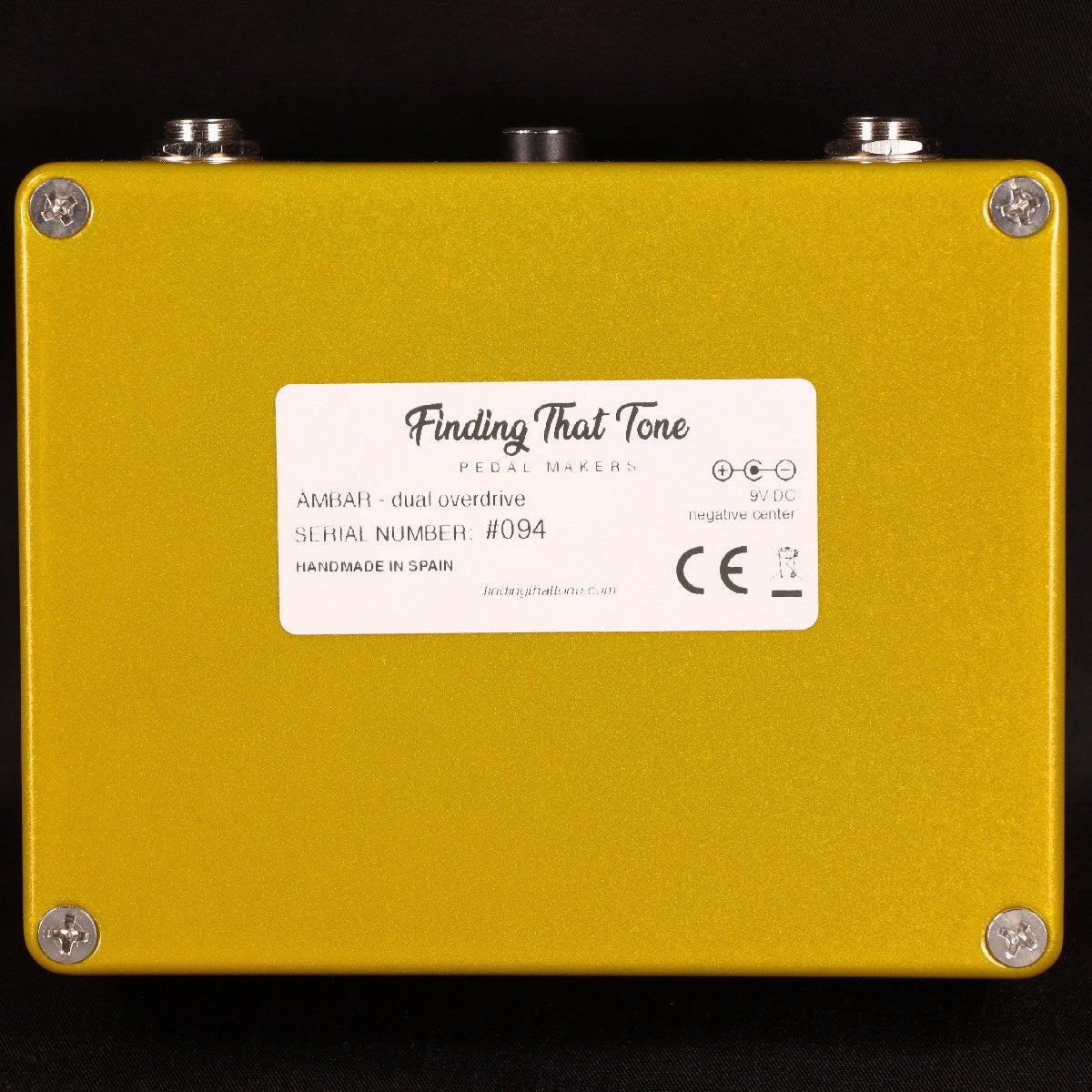 Finding That Tone / AMBAR Amber Dual Overdrive オーバードライブ