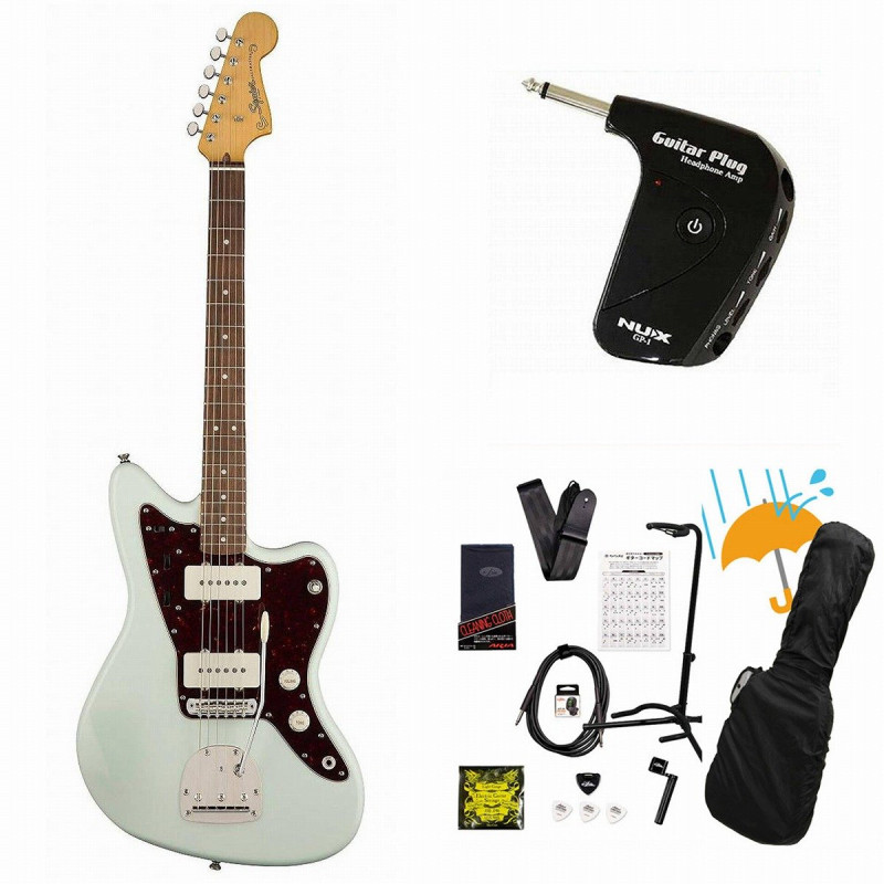 Squier / Classic Vibe 60s Jazzmaster Laurel FB Sonic Blue GP-1アンプ付属エレキギター初心者セットR