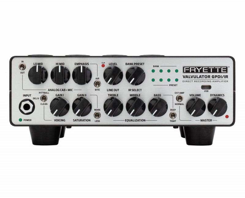 FRYETTE / Valvulator GPDI/IR フライエット 真空管ヘッドアンプ CAB + MICシミュレーター IRローダー 【国内正規品】