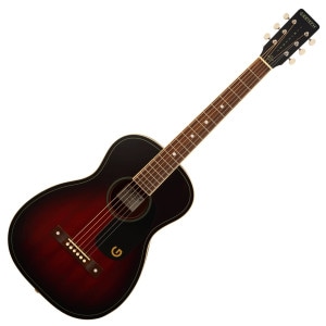 《WEBSHOPクリアランスセール》Gretsch / Jim Dandy Parlor Walnut Fingerboard Black Pickguard Deep Cherry Burst グレッチ