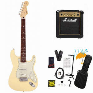 Fender / Made in Japan Junior Collection Stratocaster Rosewood FB SatinVintageWhite[ショートスケール]Marshall MG10アンプ付属エレキギター初心者セットRの商品ページ
