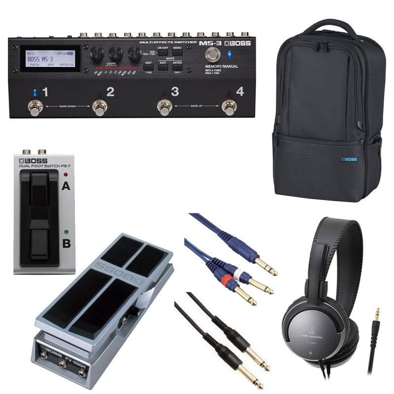 よし MS-3 レビュー】スイッチャーとマルチエフェクターを合体！BOSS MS-3を購入