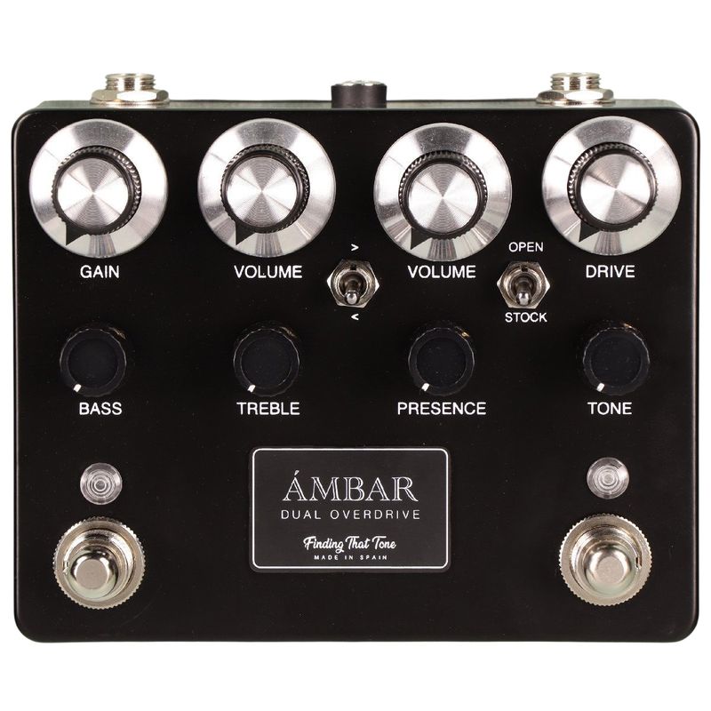 Finding that tone Ambar オーバードライブ 購入特典有り》[伝説的なKlonとTS10の回路をベースに製作] Finding