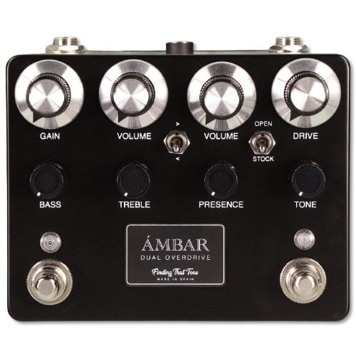 Finding That Tone / AMBAR Matte Black Dual Overdrive オーバー