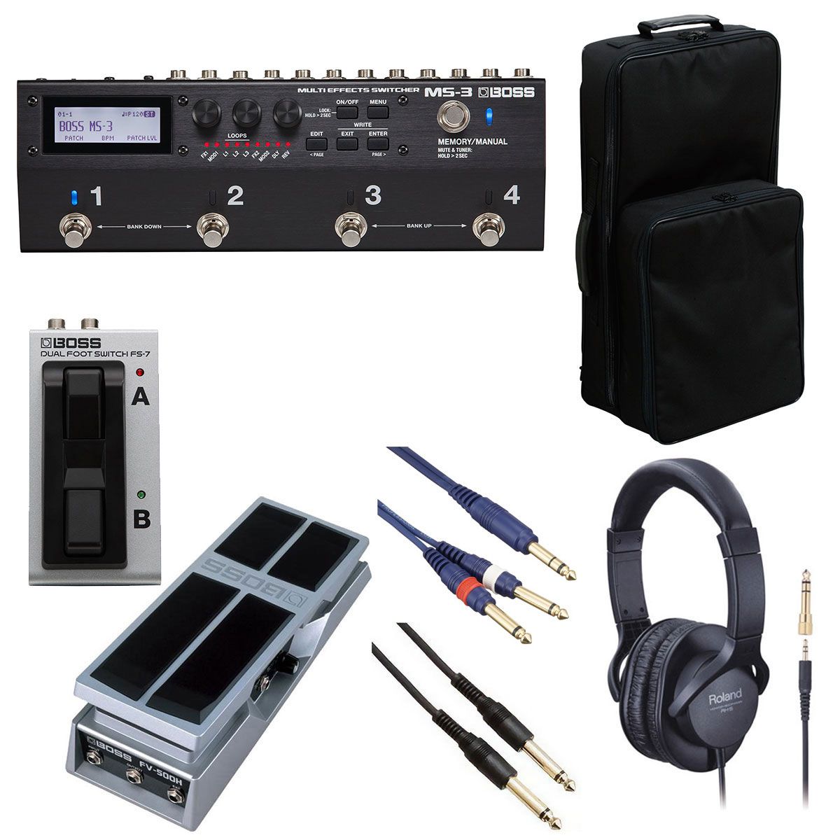 BOSS MS-3 + FS-7 セット Boss MS-3 FS-7 セット