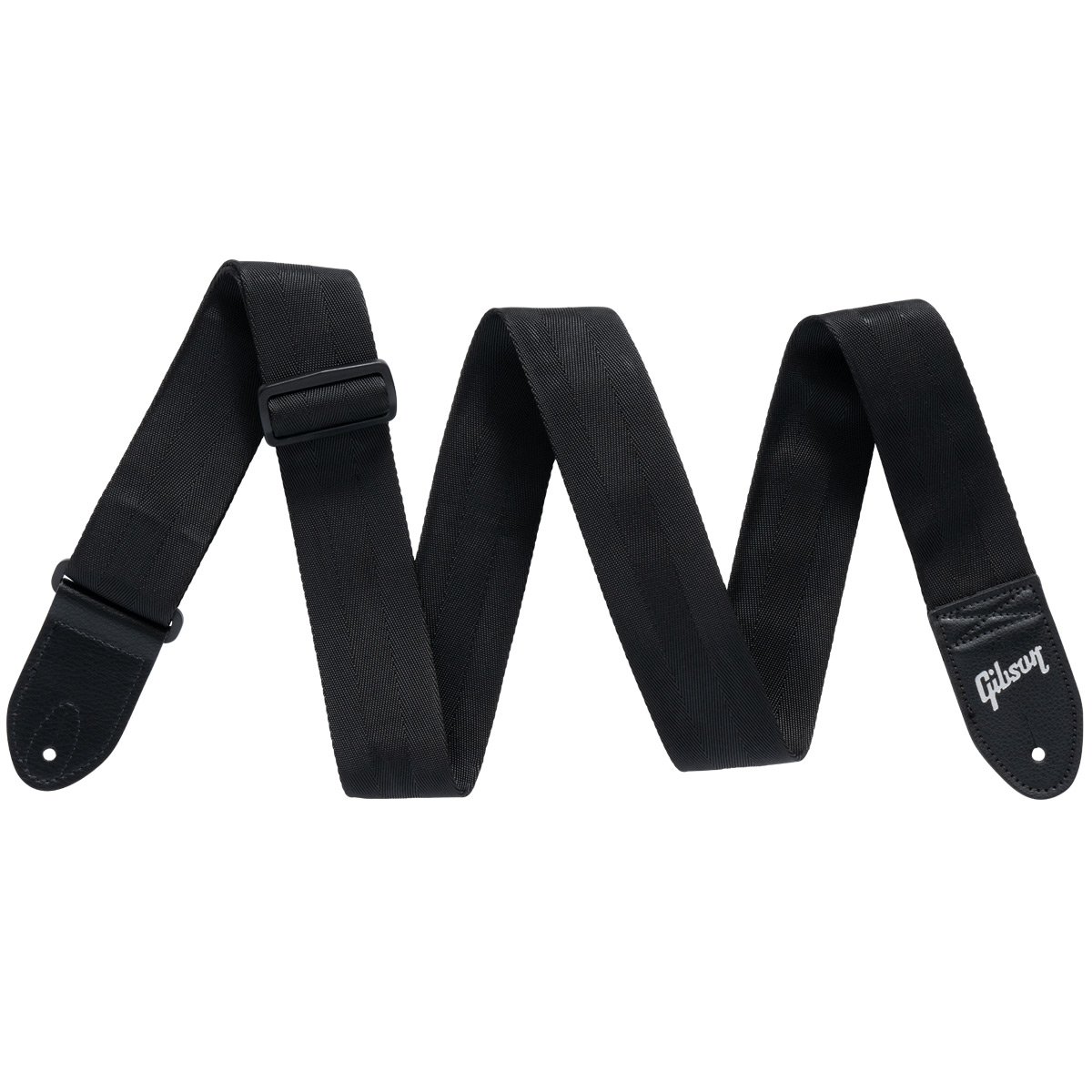 Gibson / ASBELT-BLK The Seatbelt (Black) ギブソン ストラップ