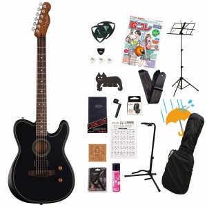 Fender / Acoustasonic Standard Telecaster Black フェンダーアコギ弾き語りてんこ盛り17点初心者セットRの商品ページ