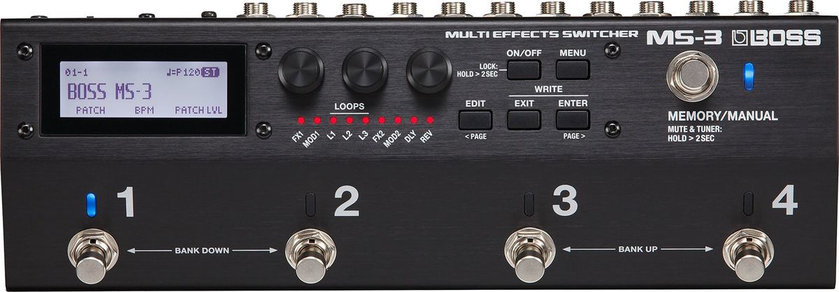 BOSS / MS-3 マルチスイッチャー[自由自在にサウンドメイクセット] FS