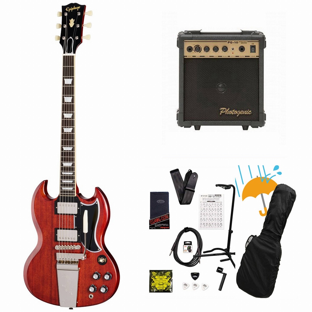 Epiphone / Inspired by Gibson Custom 1964 SG Standard with Maestro