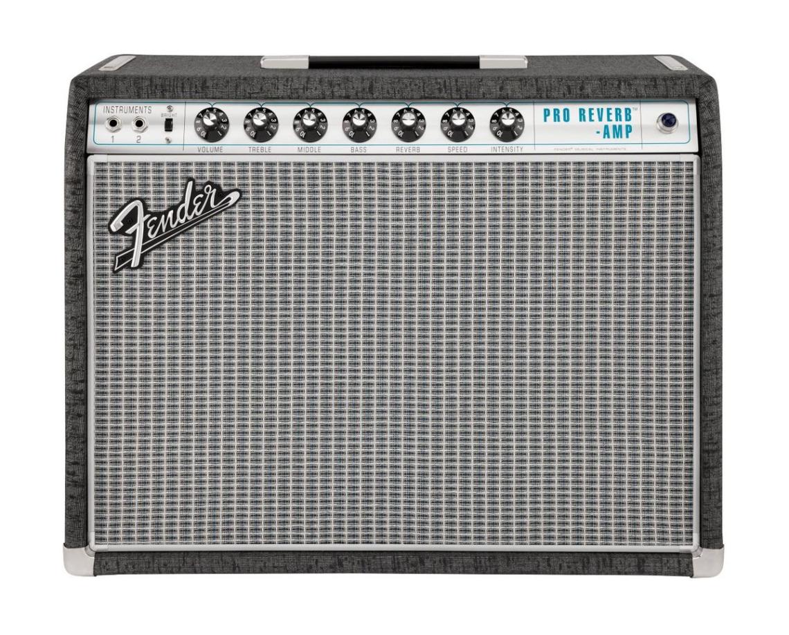 限定特別スペック】Fender / FSR 68 Custom Pro Reverb Pewter