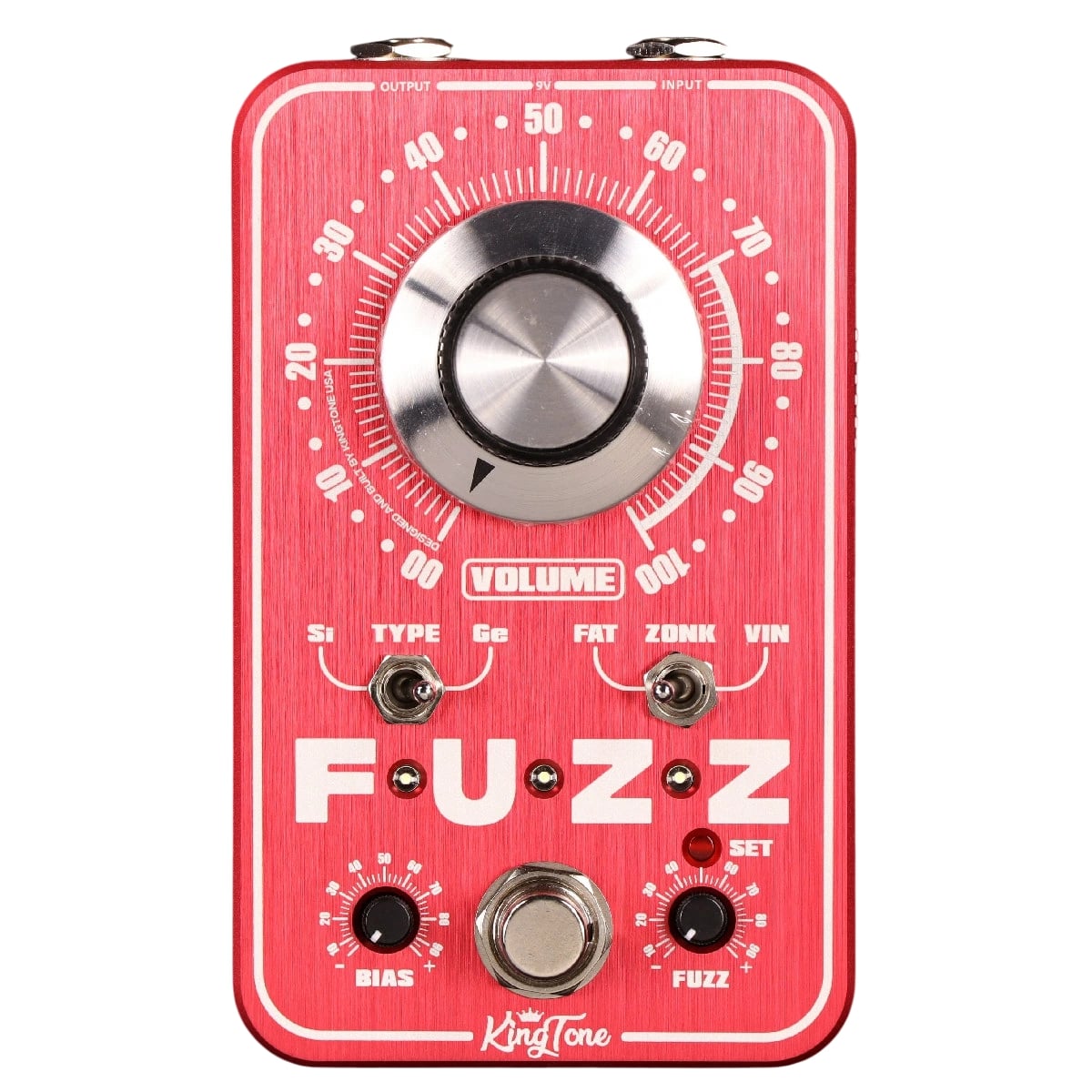 KING TONE GUITAR / mini FUZZ V2 [未使用品] King Tone / miniFUZZ V2 Red ファズ 【国内正規品】 | ファズ