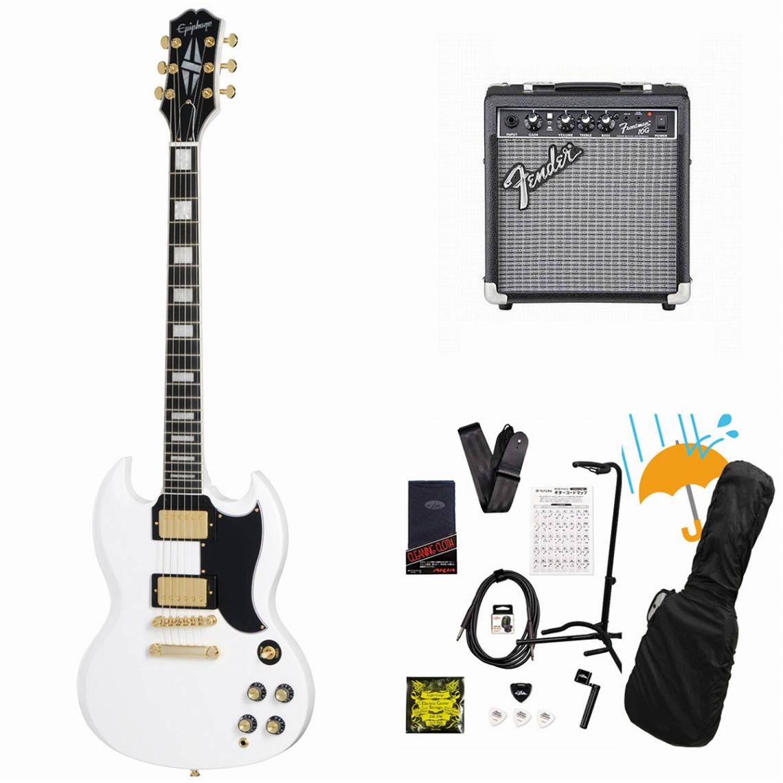 Epiphone / Inspired by Gibson SG Custom Alpine White エピフォン
