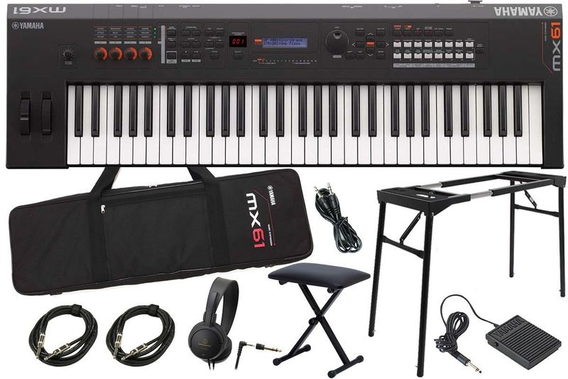 YAMAHA ヤマハ / MX61 BK【キーボードベンチ付きスタートセット