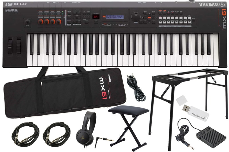 YAMAHA ヤマハ / MX61 BK【キーボードベンチ付きスタートセット