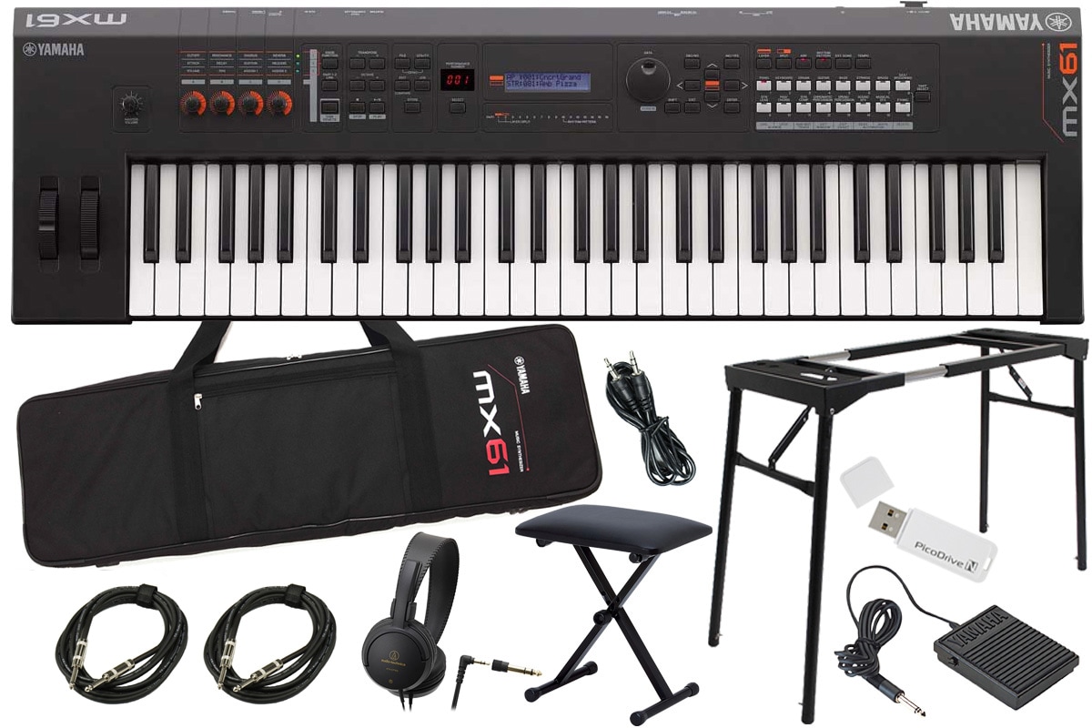 YAMAHA ヤマハ / MX61 BK【キーボードベンチ付きスタートセット