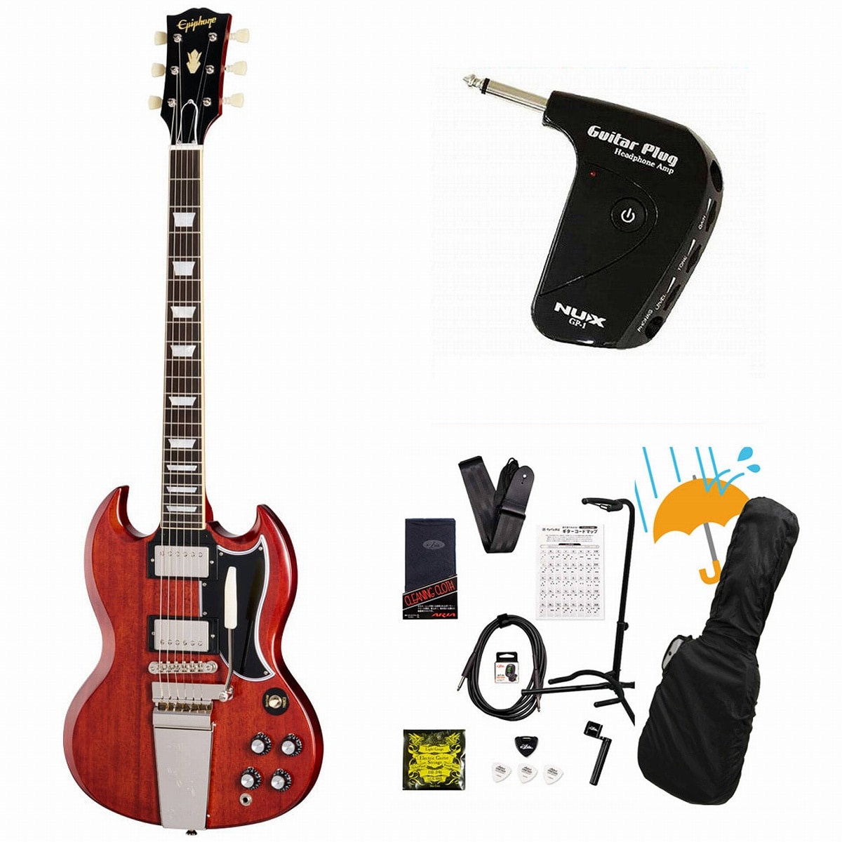 Epiphone / Inspired by Gibson Custom 1964 SG Standard with Maestro