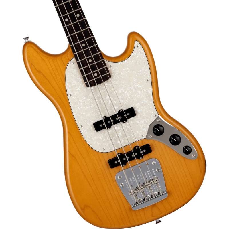 《WEBSHOPクリアランスセール》Fender / Chilli Beans. Maika Mustang Bass Rosewood Fingerboard Aged Natural フェンダー [限定モデル][在庫あり]