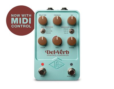 【9月30日までの特別価格】[ディレイとリバーブのファンタジーに満ちた旅へ!]  Universal Audio / UAFX Del-Verb Ambience Companion デル・バーブ ユニヴァーサルオーディオ  【国内正規品】