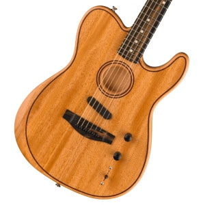 Fender / American Acoustasonic Telecaster All-Mahogany Ebony Fingerboard Natural フェンダー
