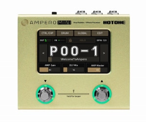 HOTONE / AMPERO Mini アンプモデラー マルチエフェクター | フロア