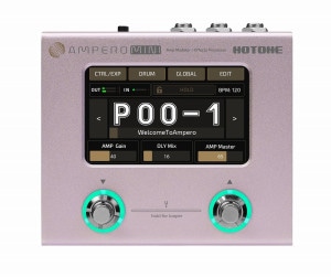 HOTONE / AMPERO Mini アンプモデラー マルチエフェクター | フロア
