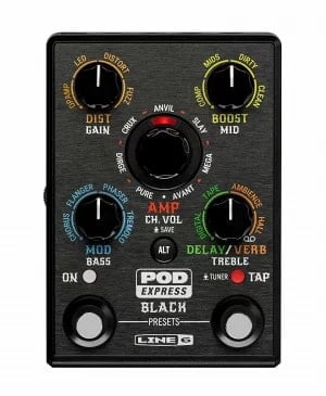 数量限定特別価格】Line6 / POD Express Black ライン6 マルチ