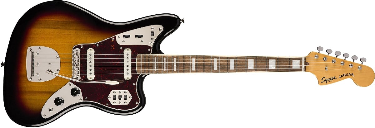 Squier / Classic Vibe 70s Jaguar Laurel Fingerboard 3-Color