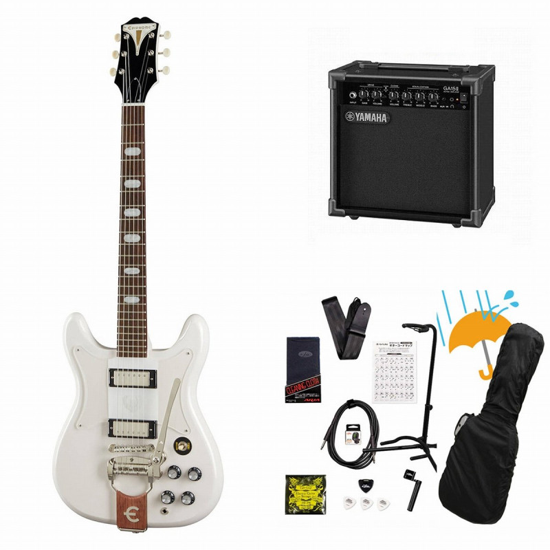 Epiphone / Crestwood Custom Polaris White (PO) エレキギター YAMAHA