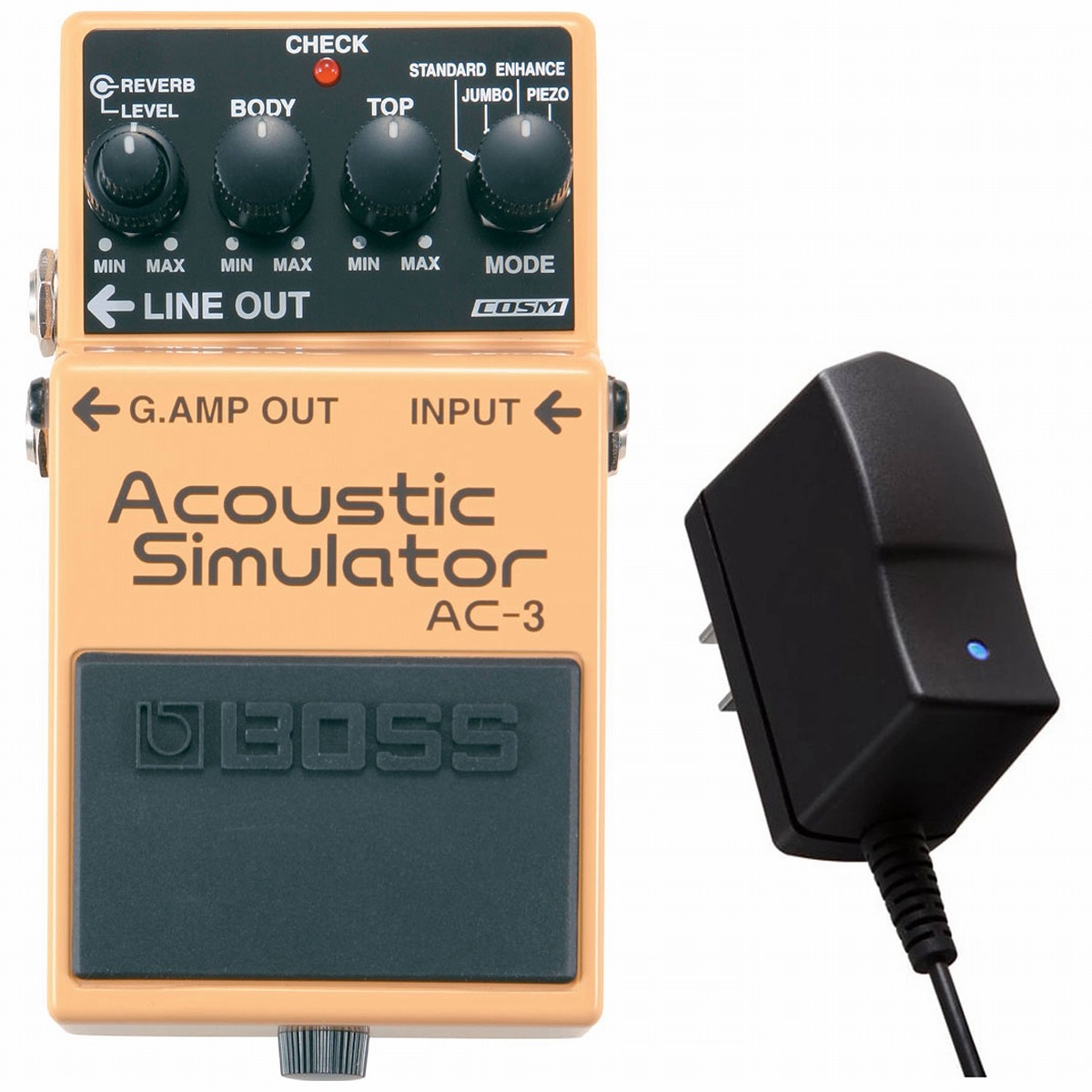 BOSS acoustic simulator エフェクター　AC-3 BOSS AC-3 エフェクター アコースティックシミュレーターAC3 ボス