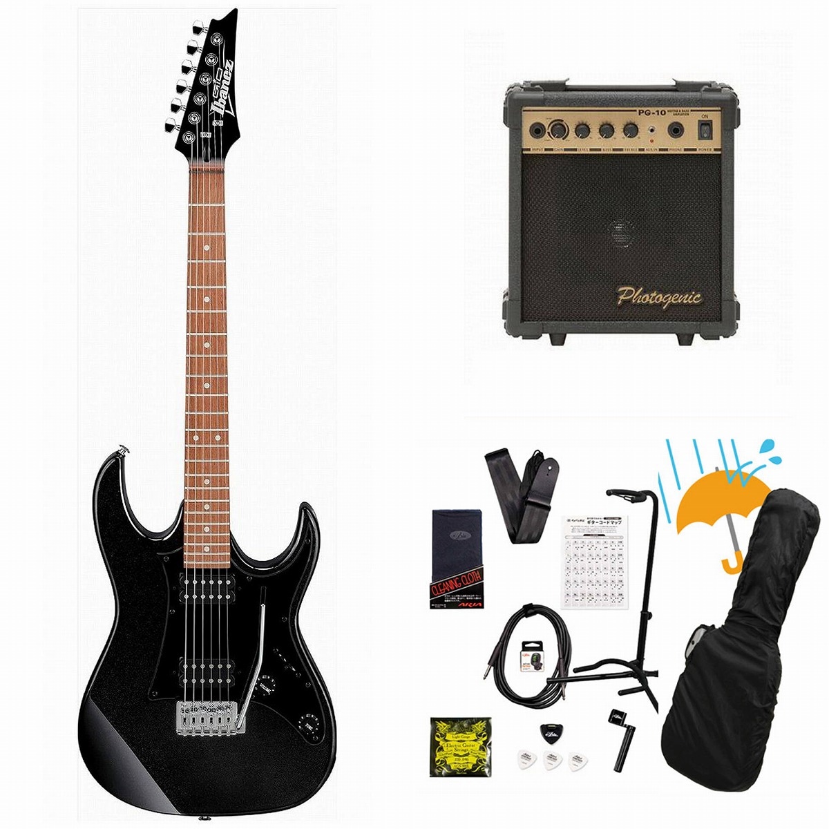 〈値下〉Ibanez LU20 & BOSS DS-1MOD セット Ibanez GRX20ZBKN Electric Guitar, Black : Amazon.ca: Musical