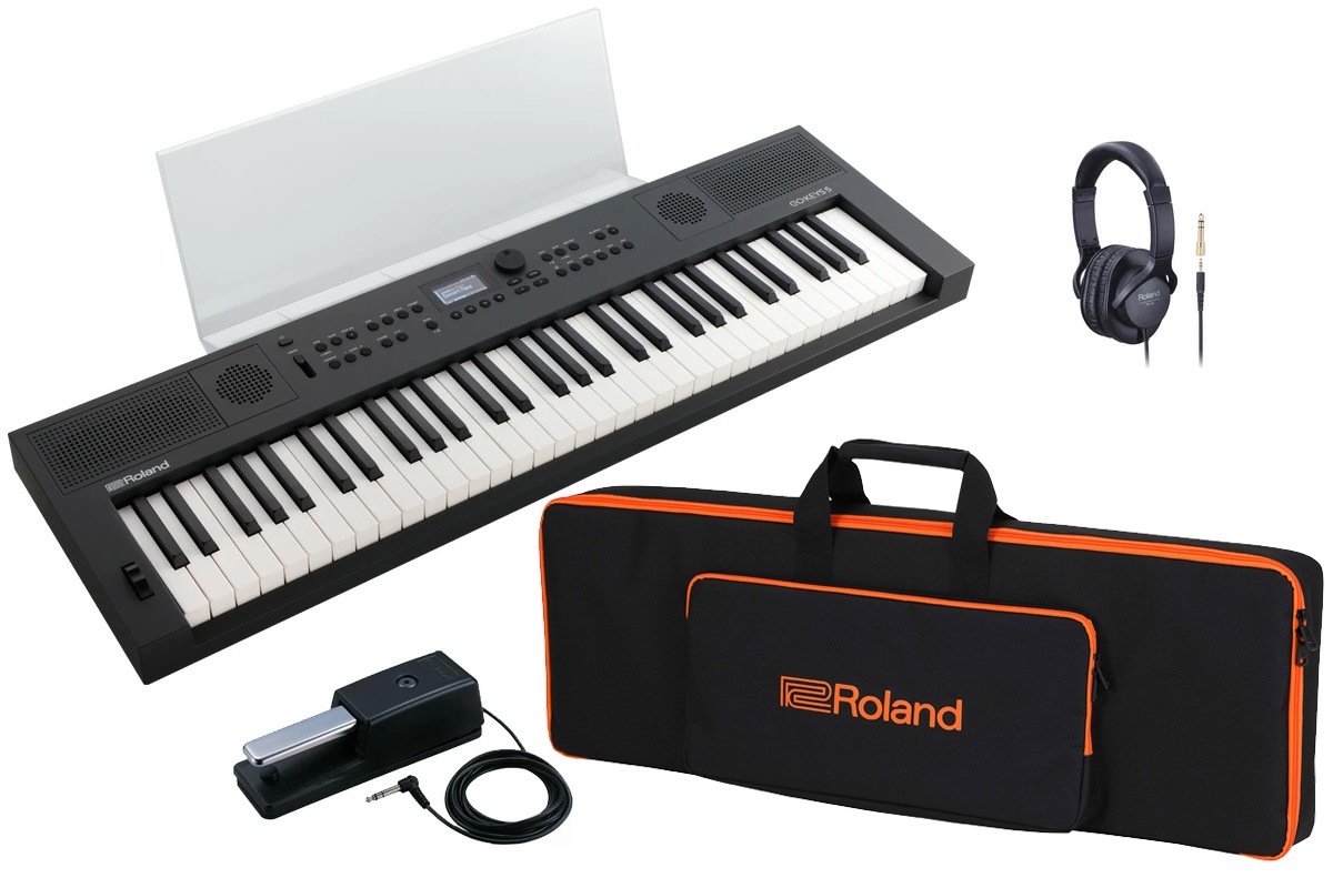 Roland（ローランド）GO:KEYS 5-GT セット Roland ローランド / GOKEYS5-GT [背負える純正キャリング・バッグ