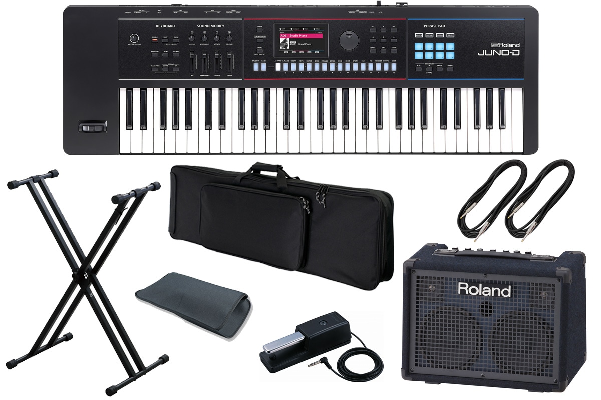 Roland ローランド / JUNO-D6 [キーボードアンプ + 背負えるキャリング