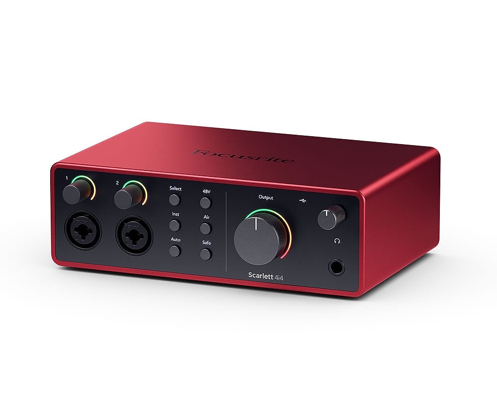Focusrite フォーカスライト / Scarlett 4i4 gen4 4In/4Out USB 