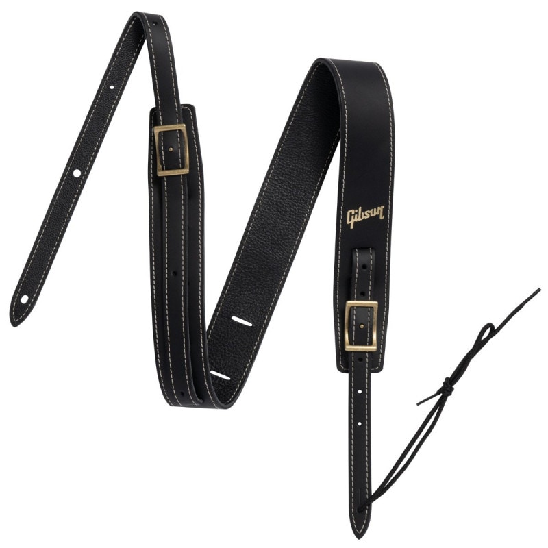 Gibson / ASTRBDR-BLK The Troubadour (Black) ギブソン ストラップ