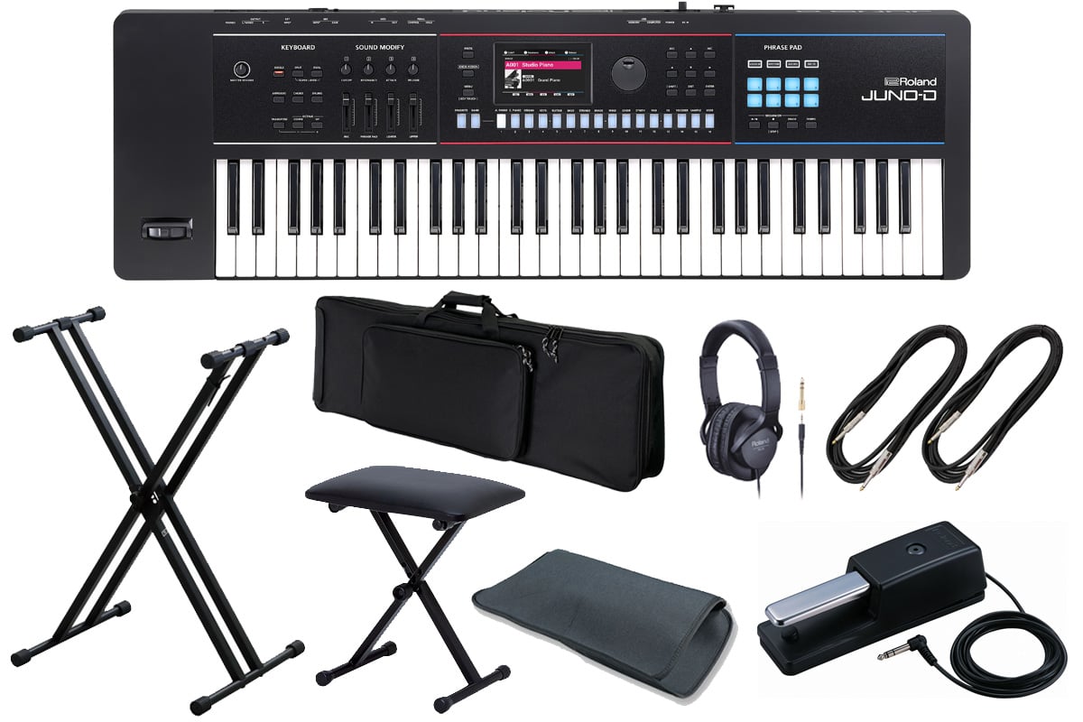 Roland ローランド / JUNO-D6[スタートセット！]ベロシティー対応 61鍵