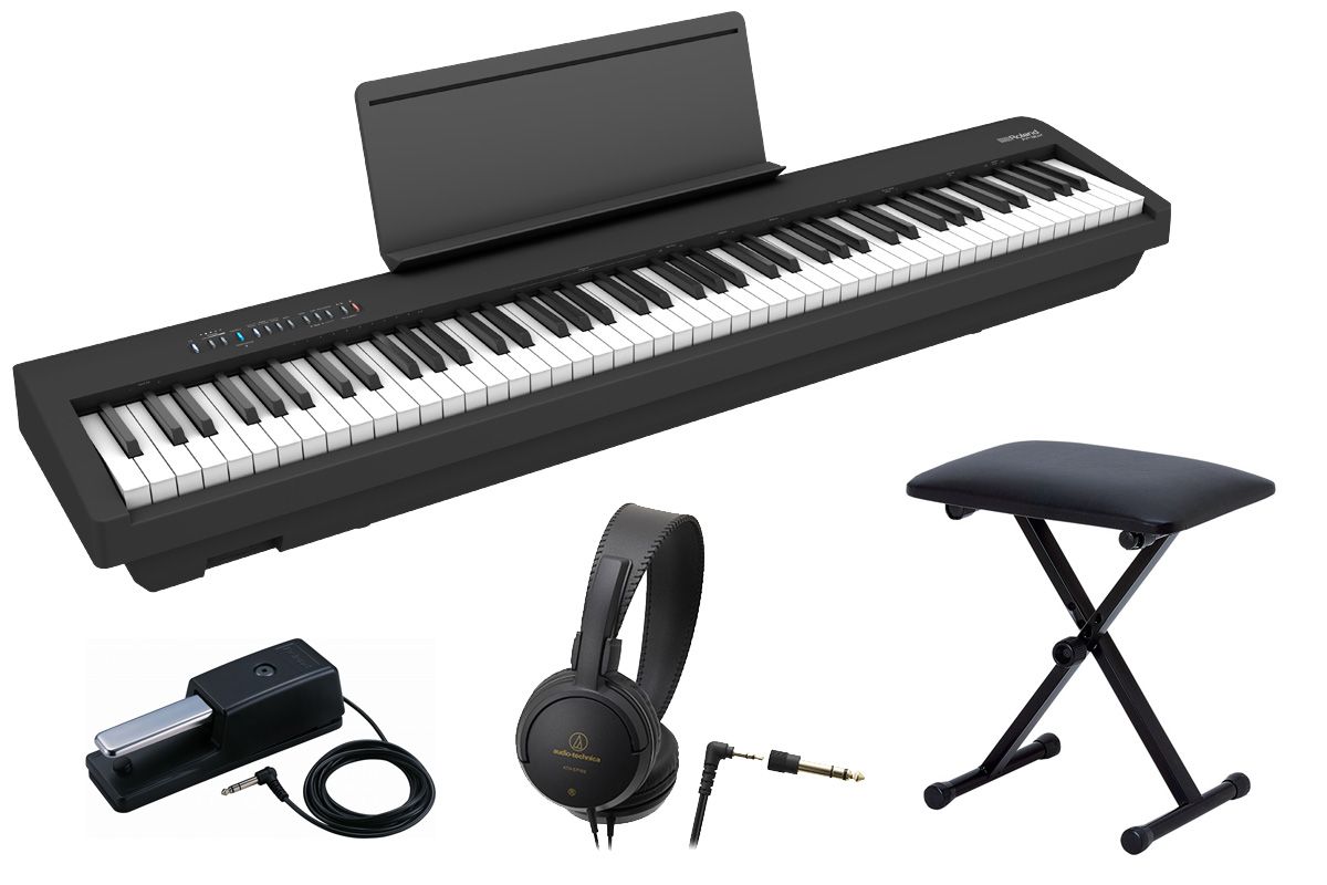 Roland FP-30 電子ピアノ（スタンド・ペダル付き） Roland FP-30X 電子ピアノ ヘッドホン・スタンド・椅子付き Amazon