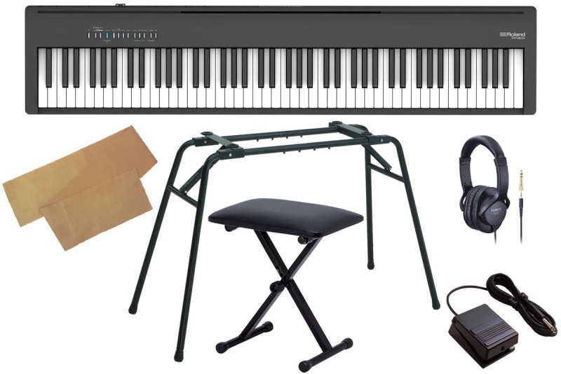 Roland FP-30 88鍵 電子キーボード 電子ピアノ 20年製 ポータブル・ピアノ FPシリーズ ブラック FP-30X-BK [88鍵盤] Roland