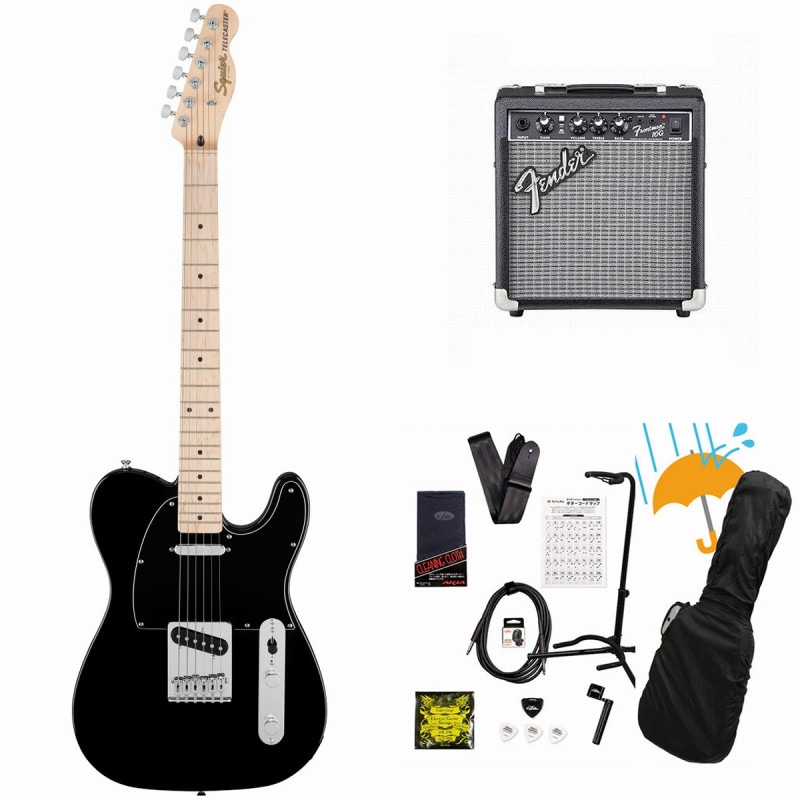 Squier Telecaster エレキギター ブラック 楽天市場】Squier by Fender FSR Affinity Series™
