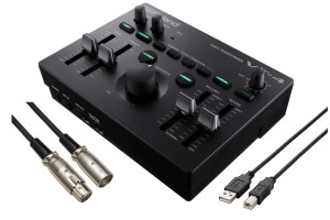 【動作確認済み】Roland VT-4 ボイストランスフォーマー&ケーブル Roland / VT-4 基本セット -USB2ポートACアダプタ、USBケーブルセット