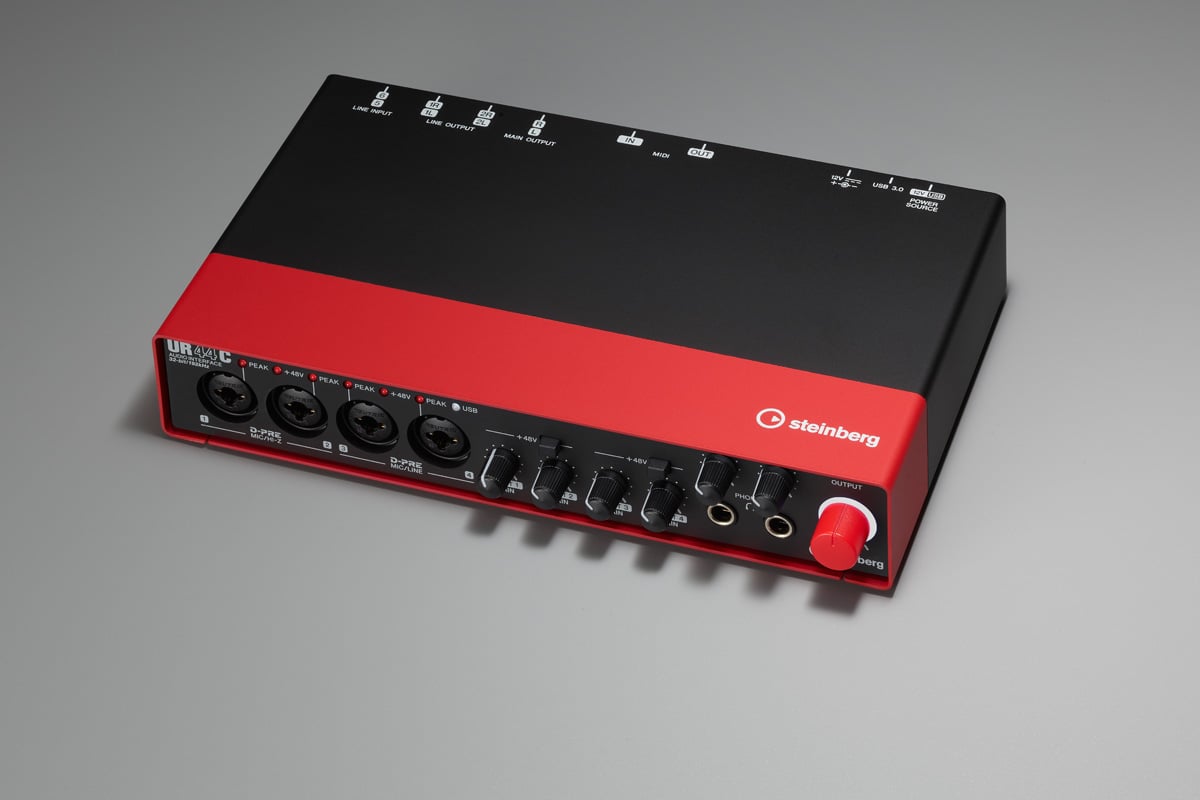 Steinberg スタインバーグ / UR44C RD (レッド) 4in/4out USB3.0 Type