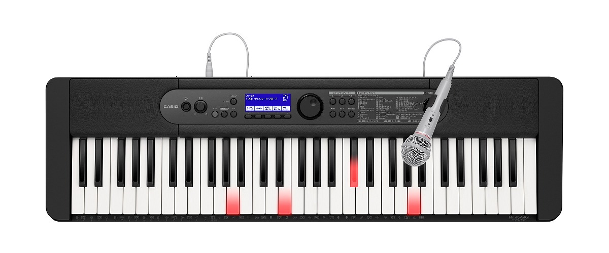 CASIO カシオ / LK-540BK Casiotone光ナビゲーション キーボード【お
