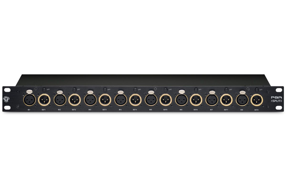 【未使用品】『Black Lion Audio』PBR8-500（おまけ付き） Black Lion Audio PBR-8登場！8スロットの500シリーズ・シャーシにフル