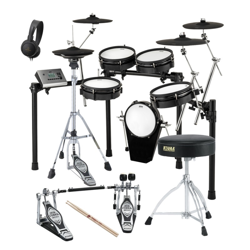 ATV / EXS-3CY 3シンバル TAMAツインペダル・スターターパック【お取り寄せ商品】