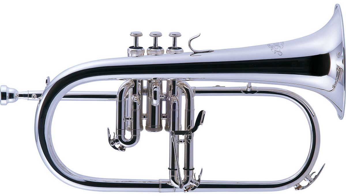 Jマイケル　フリューゲルホルン J.Michael / FG-550S ジェイマイケル 銀メッキ仕上げ フリューゲル