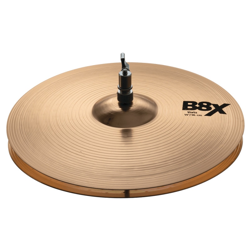 SABIAN / B8X-14THH + B8X-14BHH B8X ハイハットシンバル 14インチ【トップとボトムのペア】【お取り寄せ商品】