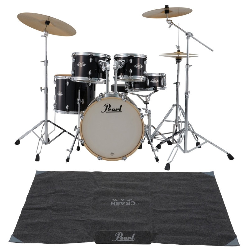 Pearl / EXX785N/C #31 ジェットブラック コンパクトサイズ ドラム