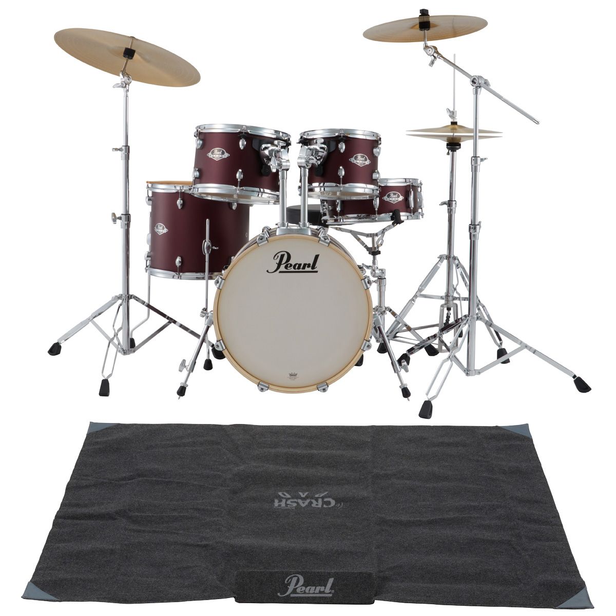 Pearl / EXX785N/C #864 サテンスカーレット コンパクトサイズ ドラム